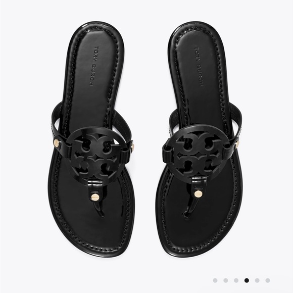 Tory Burch Shoes - Tory burch miller patent sandals size 6